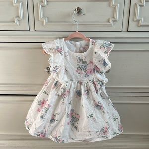 Delicate Little Girls dress 12M